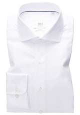White Slim Fit Dress Shirt | Eterna