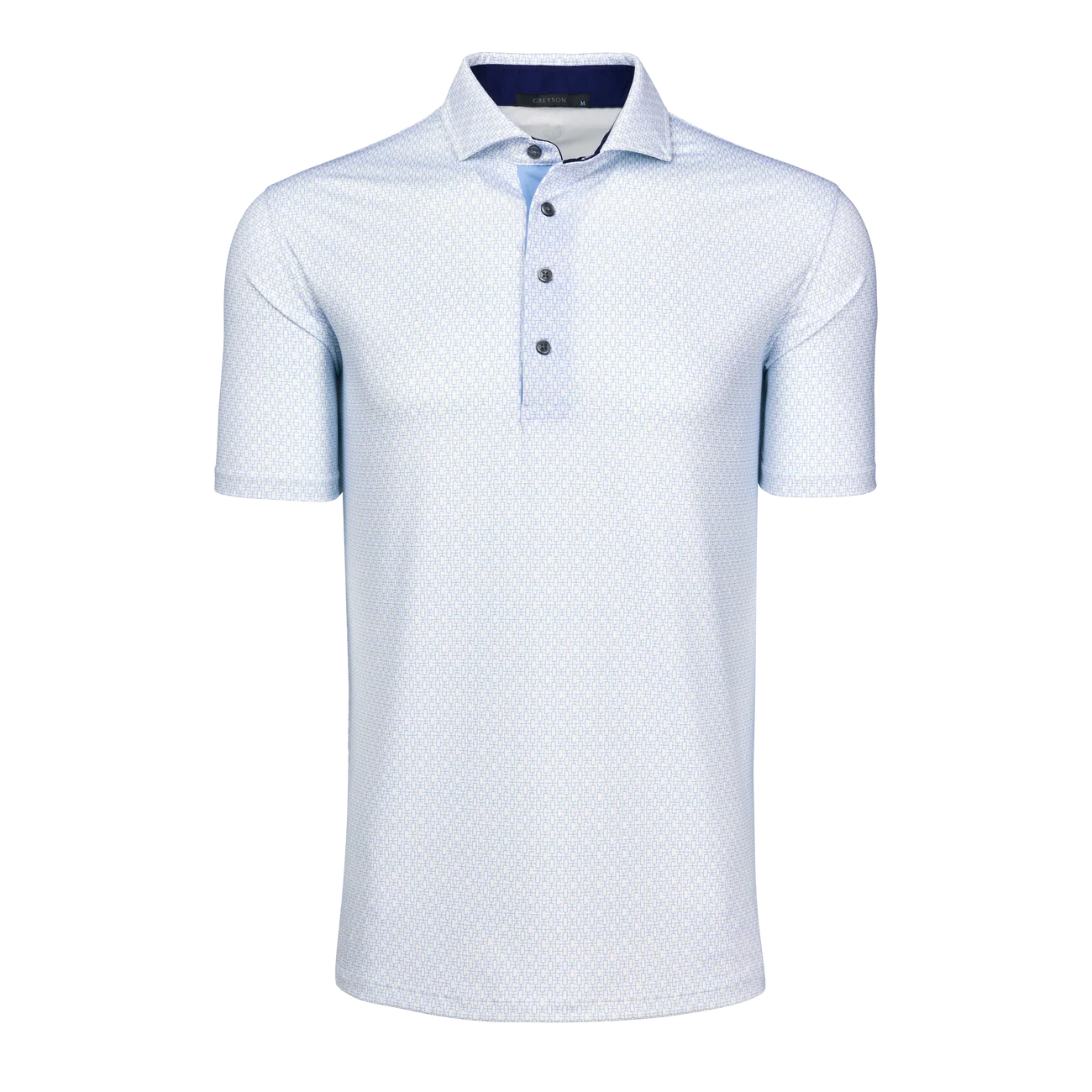 Eternal Bond Short Sleeve Polo Arctic Greyson Clothiers front