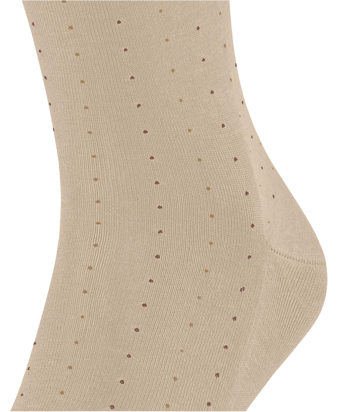 Falke Tiago Dotted Line Mens Sock Beige 