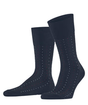 Falke Tiago Dotted Line Mens Sock Space Blue 