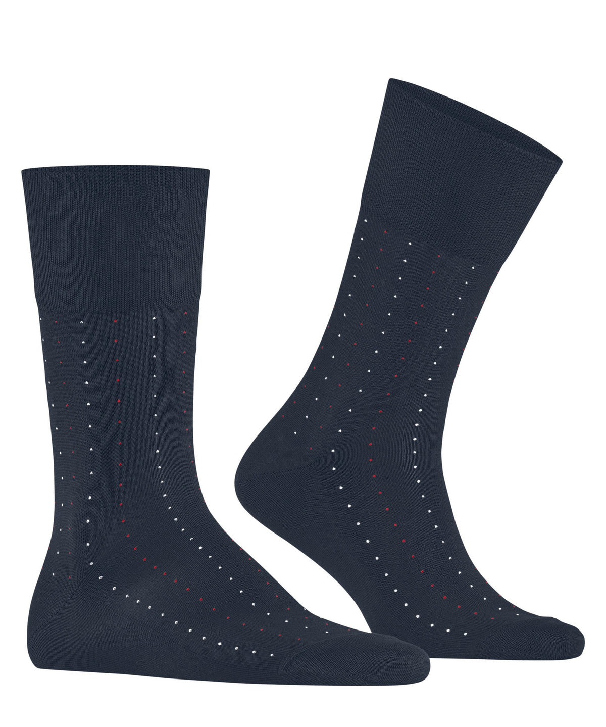 Falke Tiago Dotted Line Mens Sock Space Blue 