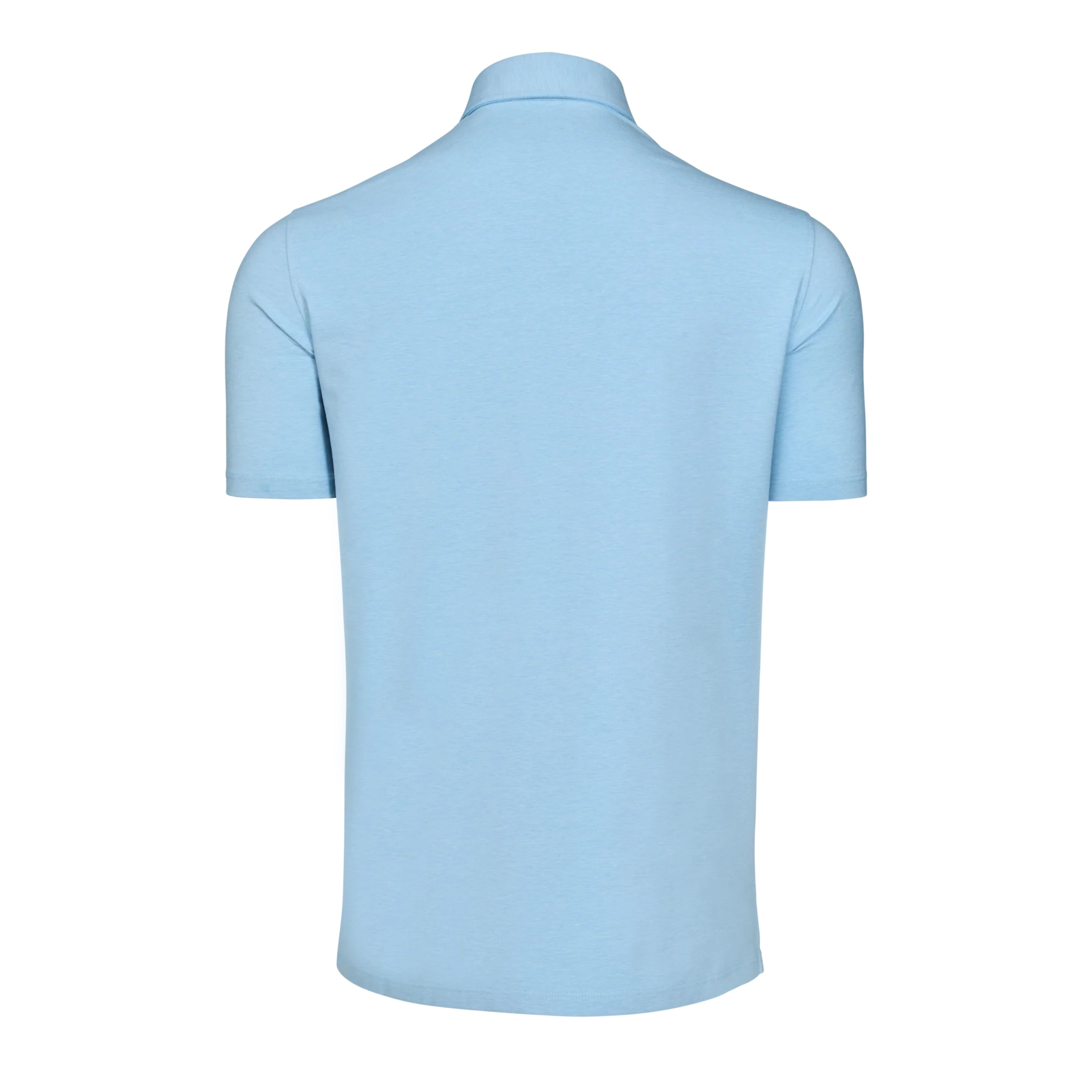 Foundry Short Sleeve Polo Wolf Blue Greyson Clothiers