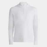 Hoodie Lux Quarter Zip Mid Layer - Snow | G/FORE