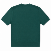 Green Short Sleeve Crew by Lorenzoni