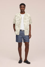 Gregor Chambray Shorts Medium Rinse NN.07
