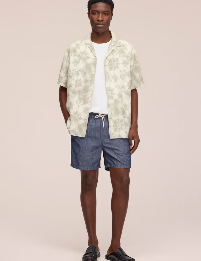 Gregor Chambray Shorts Medium Rinse NN.07