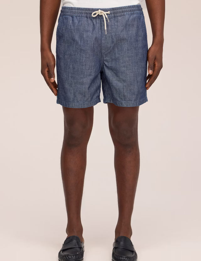Gregor Chambray Shorts Medium Rinse NN.07