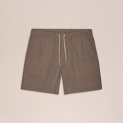 Gregor Casual Drawstring Linen Shorts Clay Mirage NN.07