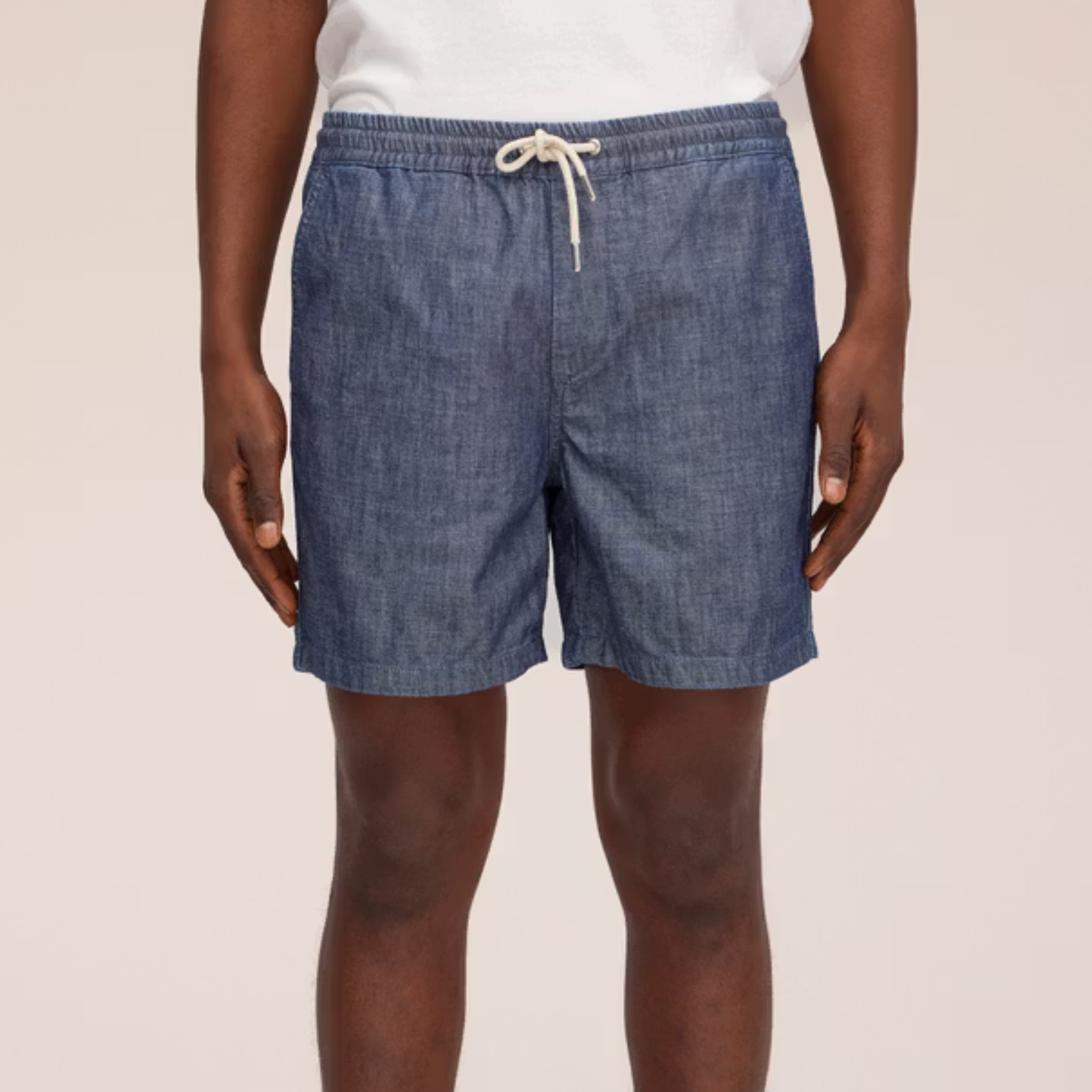 Gregor Chambray Shorts Medium Rinse NN.07