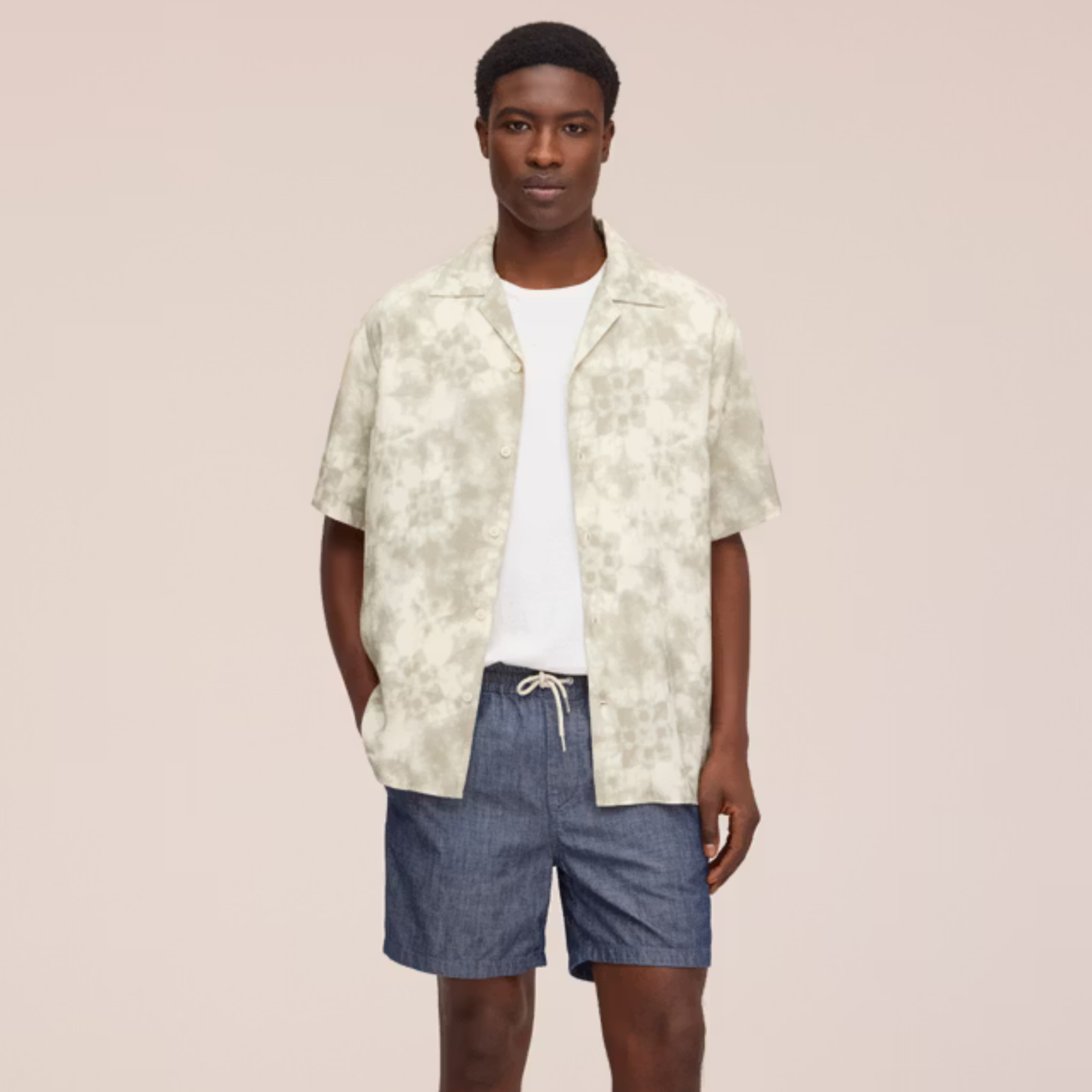 Gregor Chambray Shorts Medium Rinse NN.07