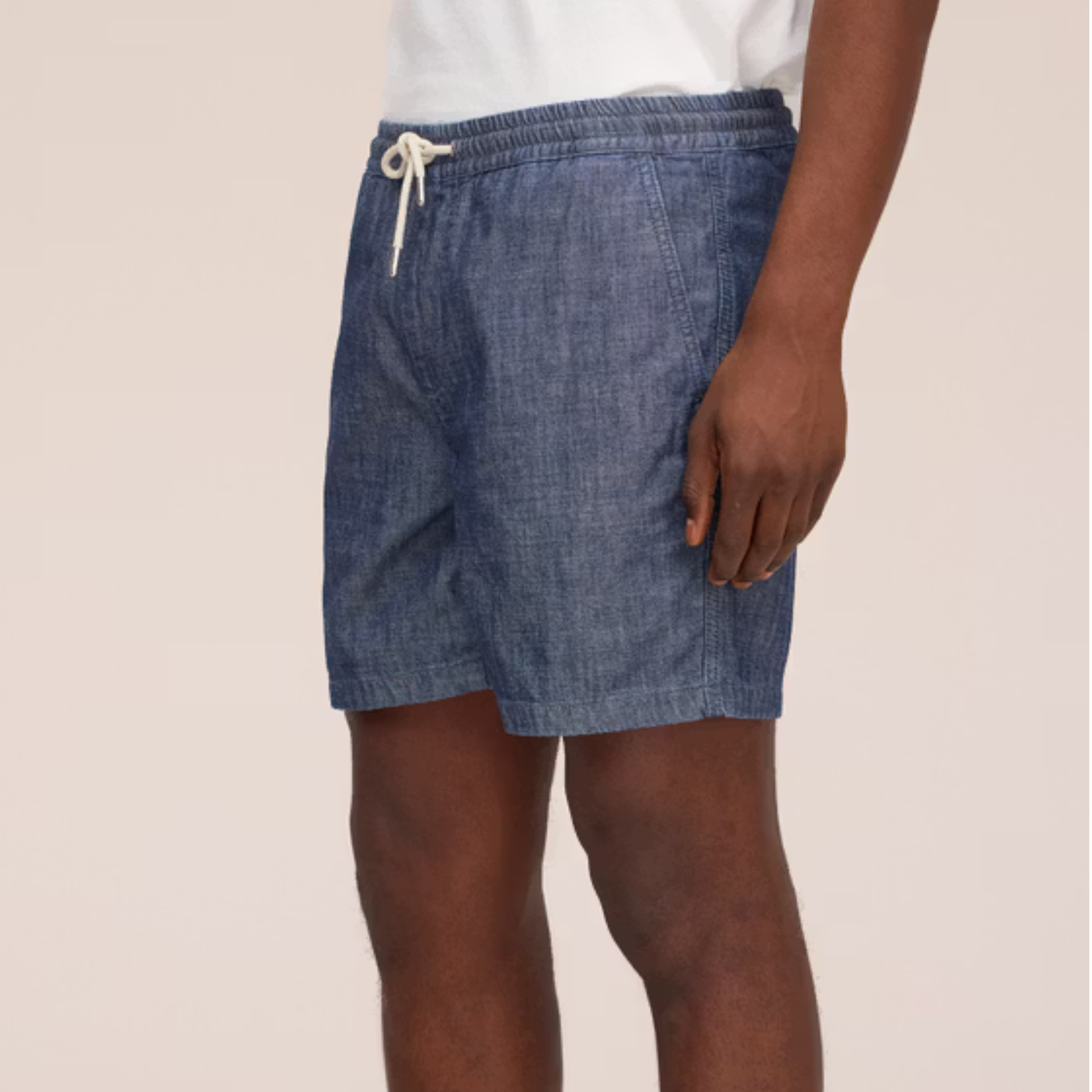 Gregor Chambray Shorts Medium Rinse NN.07