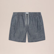 Gregor Chambray Shorts Medium Rinse NN.07