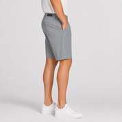 Grey Techno Ultimate Short 9" - Drummond Fit | Ballin