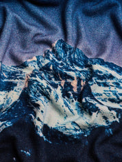 Off-Piste Printed Sweater Hoodie Maltese Blue Greyson Clothiers