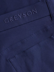 Wainscott 5 Pocket Pant  Maltese Blue  Greyson Clothiers