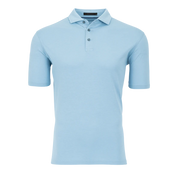 Greyson Clothiers Short Sleeve Omaha Polo in Wolf Blue