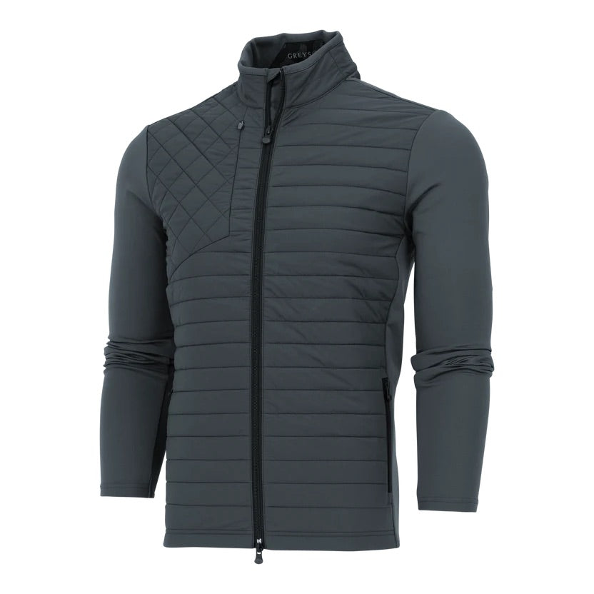Greyson Clothiers Yukon Hybrid Vest Anthracite