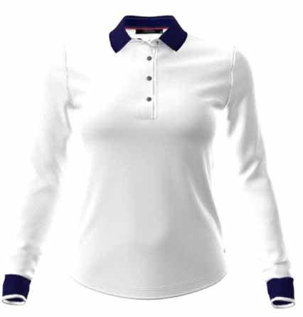 Greyson Contrast Scarlett Polo
