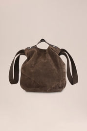 Grip Suede Tote Bag - Deep Truffle | NN.07