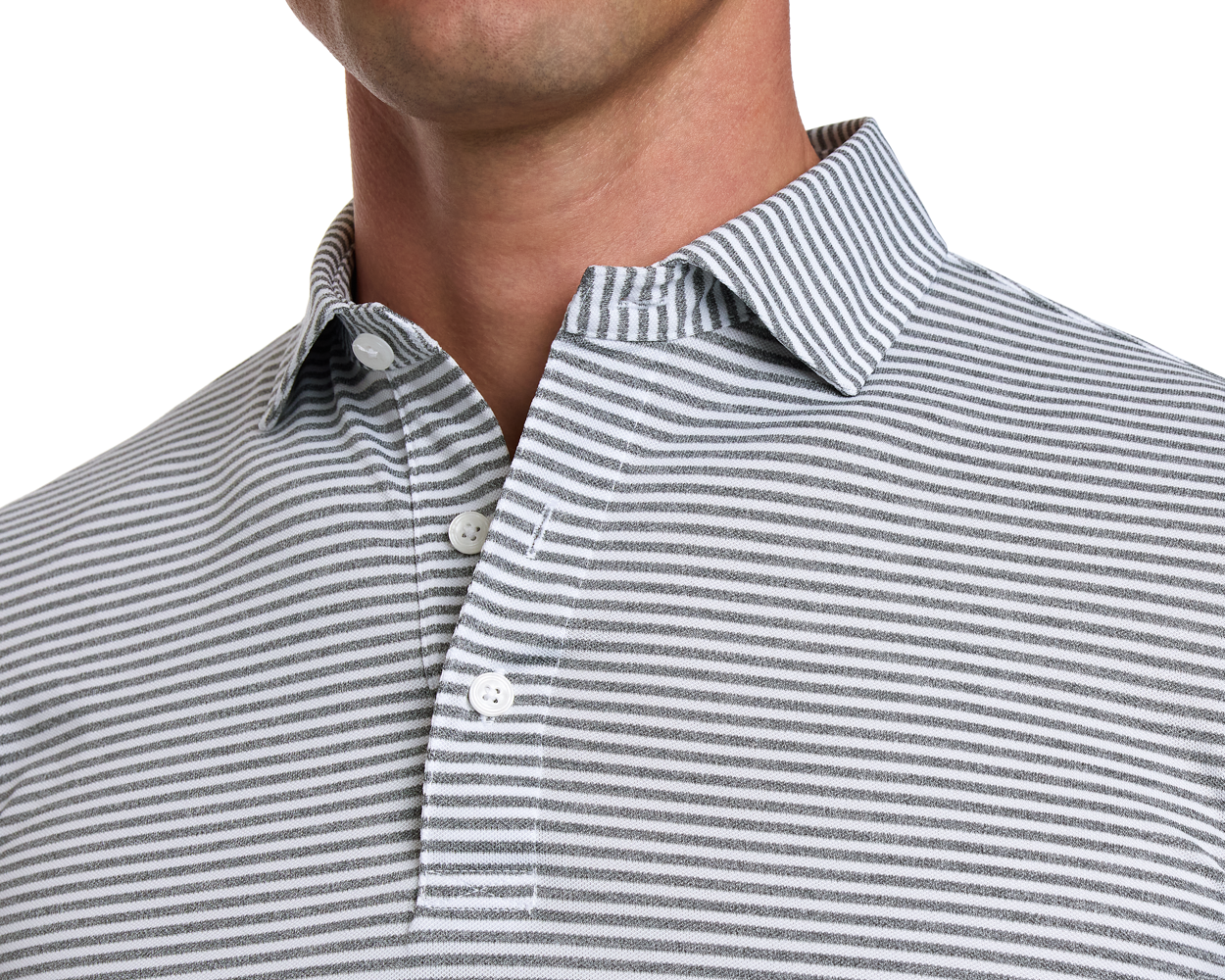 The Maxwell Shirt - Gray & White Holderness & Bourne