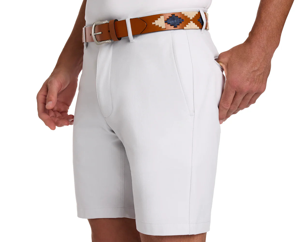 Barker Belt - Chestnut/Dune/Navy, Holderness & Bourne