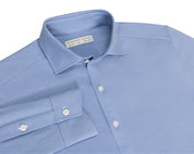 The Cullinane Dress Shirt - Heathered Maidston Blue | Holderness & Bourne