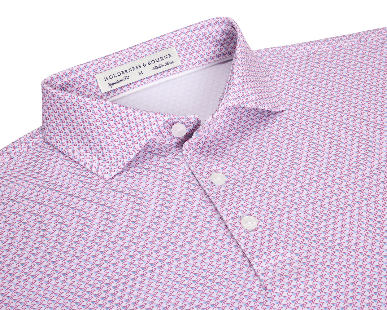 Justice Polo Shirt - Horizon Blue, Holderness & Bourne