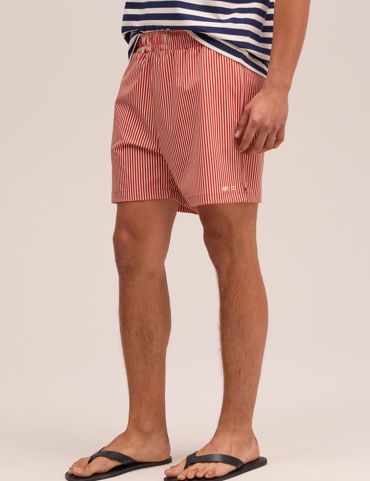 Holiday Drawstring Swimshorts Red NN.07