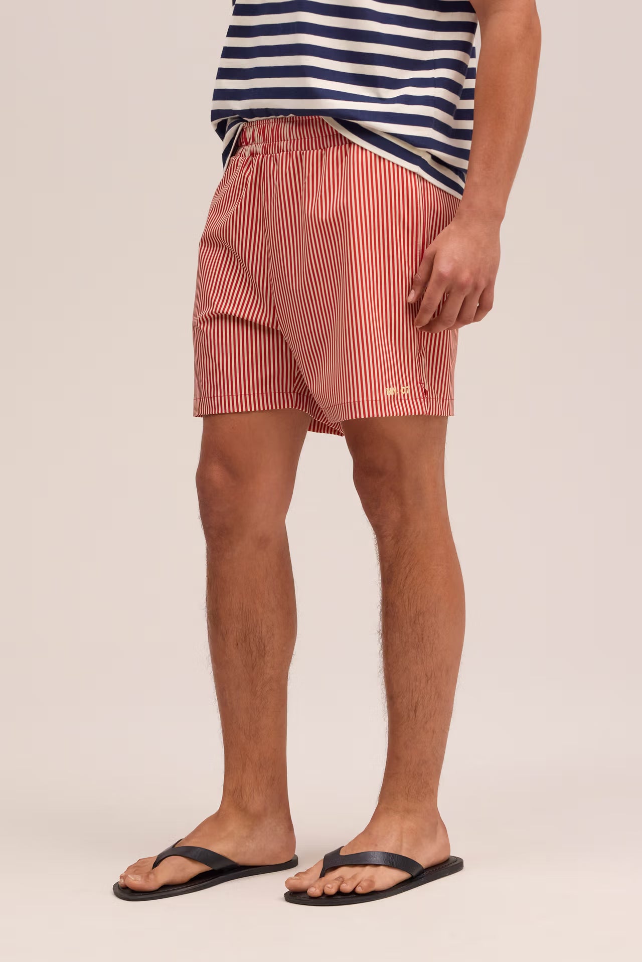 Holiday Drawstring Swimshorts Red NN.07
