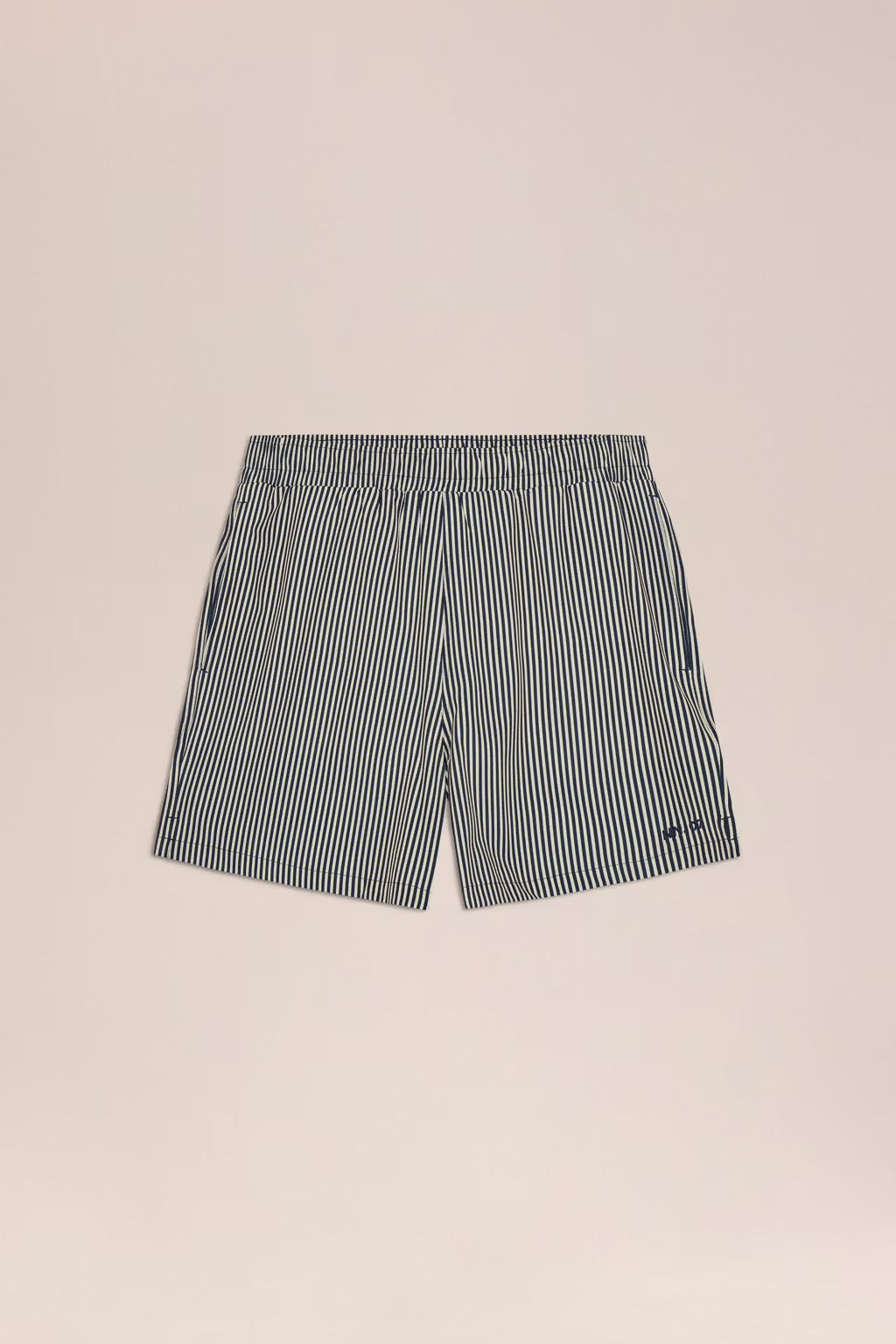 Holiday Drawstring Swimshorts Navy Stripe NN.07 