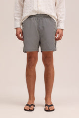Holiday Drawstring Swimshorts - Navy Stripe | NN.07
