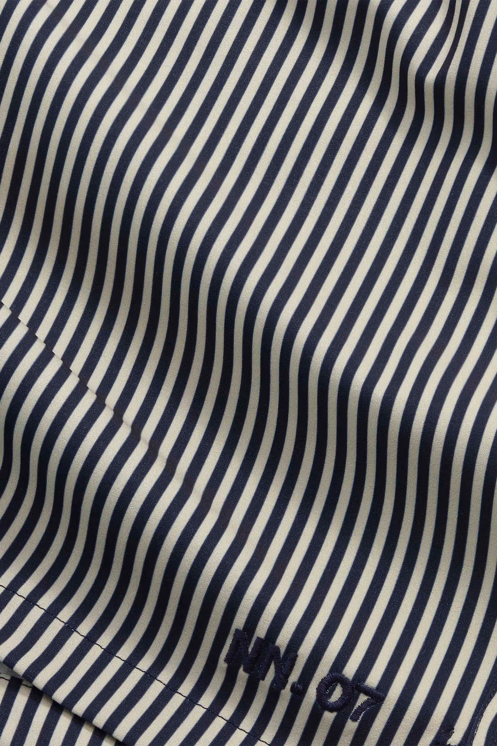 Holiday Drawstring Swimshorts Navy Stripe NN.07 