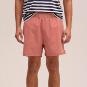Holiday Drawstring Swimshorts Red Stripe NN.07