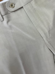 Ivory Herringbone Dress Pant - Houston Fit | Ballin