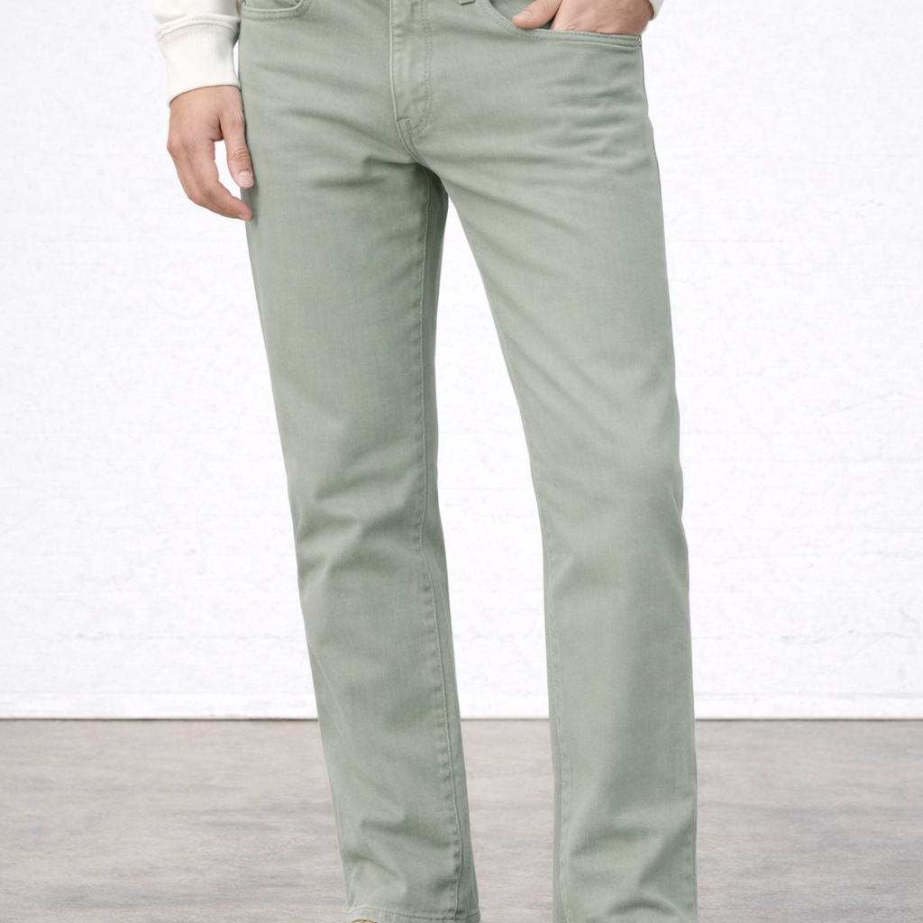 JIMMY EXCEL TW SLIM STRAIGHT Green Fidelity Denim