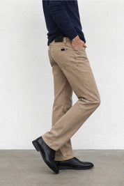 Jimmy - Excel Tw Slim Straight - Latte | Fidelity Denim