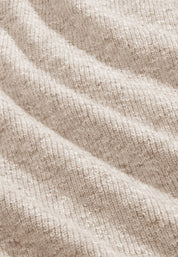 Jacobo Boucle Yarn Sweater In White Pepper From NN.07