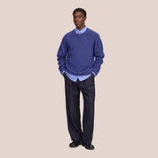 Jim Crew Neck Sweater Blue Ignition NN.07
