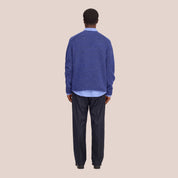 Jim Crew Neck Sweater Blue Ignition NN.07