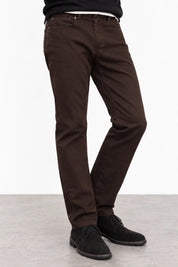 Jimmy  - Espresso Performance Stretch Twill | Fidelity Denim