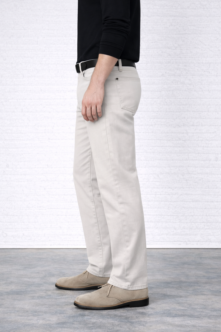 Jimmy Excel Tw Slim Straight Putty Fidelity Denim
