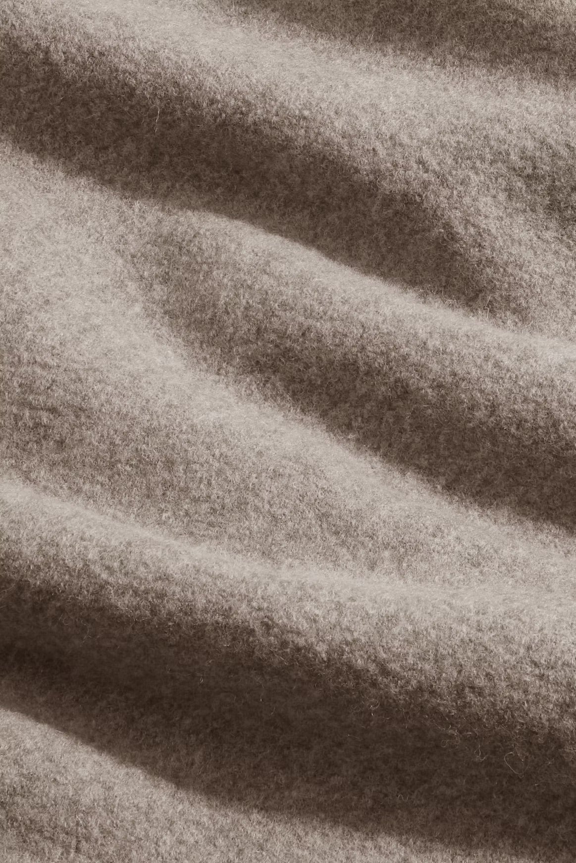 Jonas Boiled Wool Overshirt In Khaki Beige From NN.07