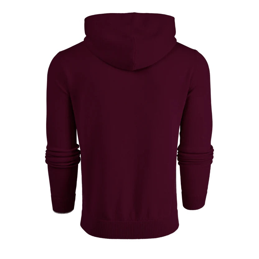 Koko Sweater Hoodie Dark Anthurium Greyson Clothiers