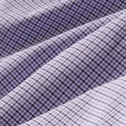 Leeward Dress Shirt Purple Dusk Sam Plaid Mizzen+Main