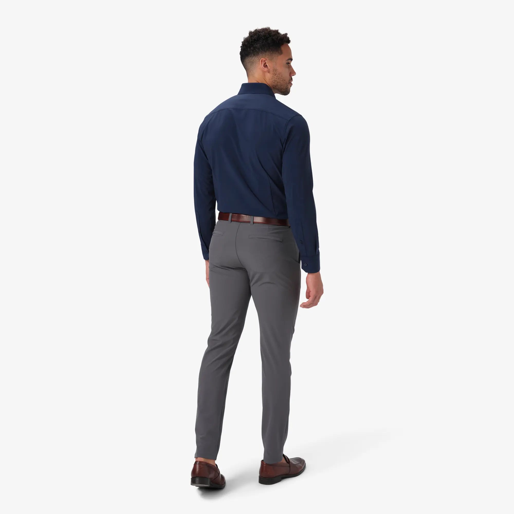 leeward formal dress shirt Leeward No Tuck Wine Clover Dress Shirt