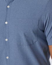Leeward Short Sleeve Coastal Fjord Heather Mizzen+Main