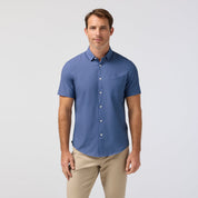 Leeward Short Sleeve Coastal Fjord Medallion Print Mizzen+Main