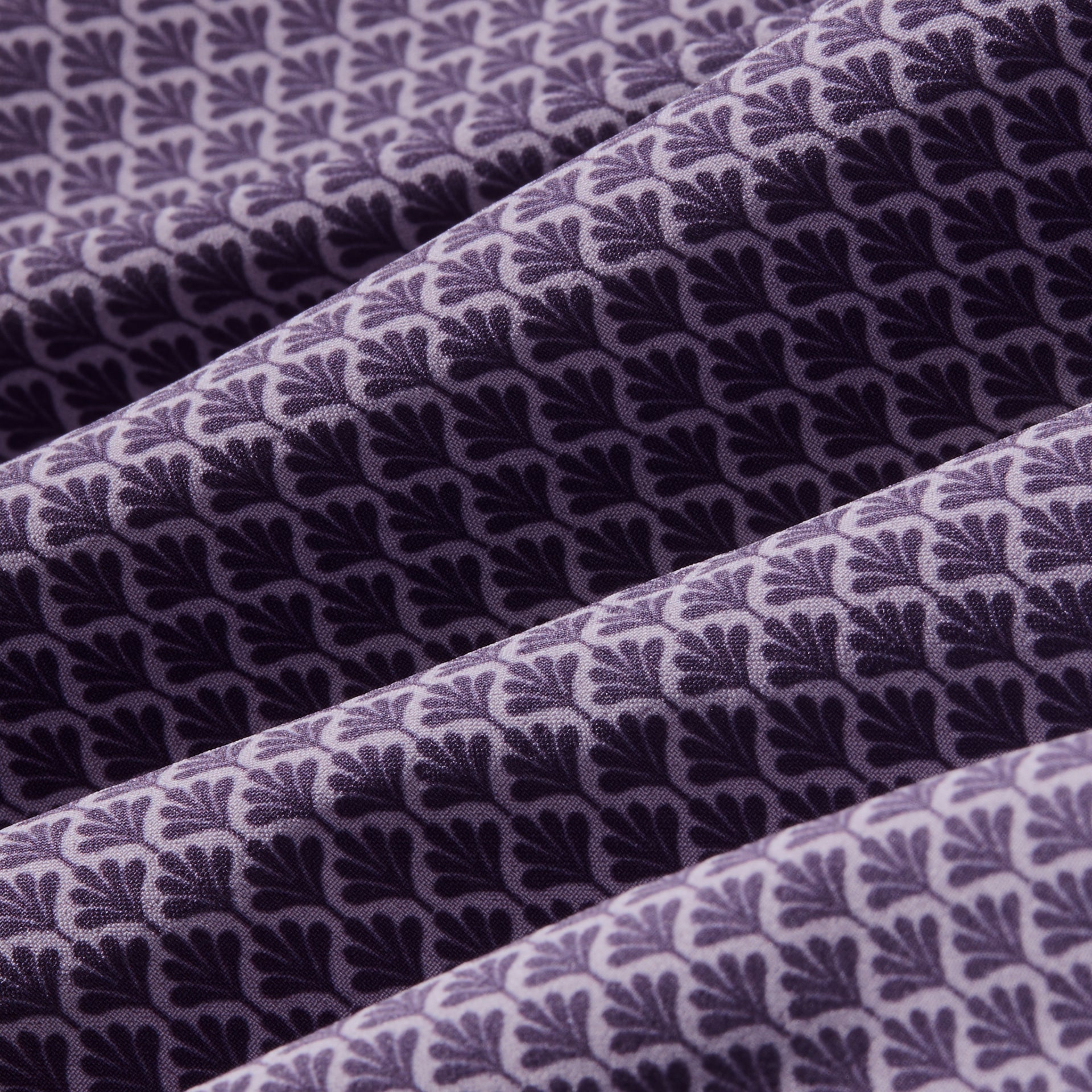 Leeward Short Sleeve Passion Purple Palm Shadow Mizzen+Main