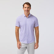 Leeward Short Sleeve Pink Salt Retro Boomerang Mizzen+Main