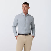 Leeward Dress Shirt Hemlock Levi Plaid Mizzen+Main